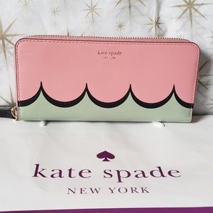 Nwt Kate Spade Slim Continental Wallet